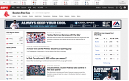 New Team Page Layout