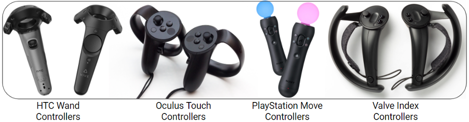 handheld controllers for immersive interactions