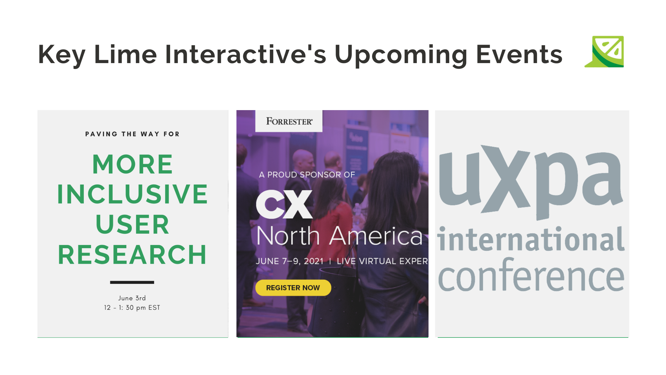 CX/UX events