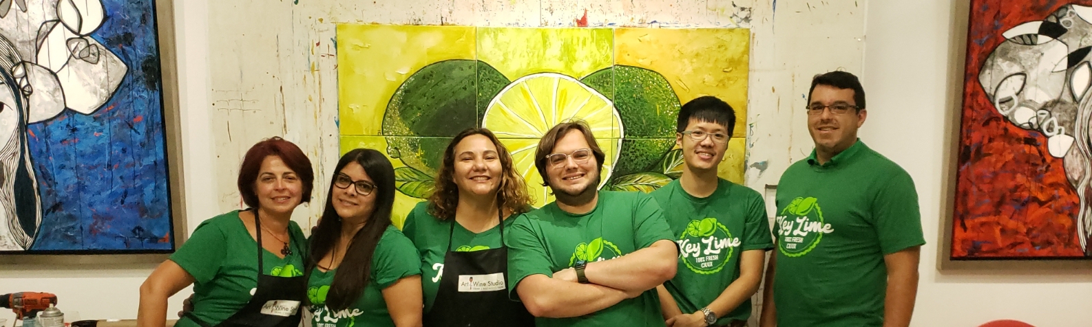 Photo of a the Key Lime Team in Miami, Florida Photo of a the Key Lime Team in Miami, Florida