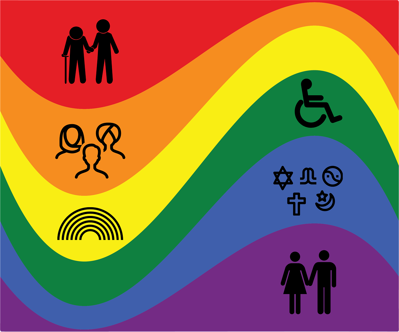 Inclusivity - Image by Rosy from Pixabay