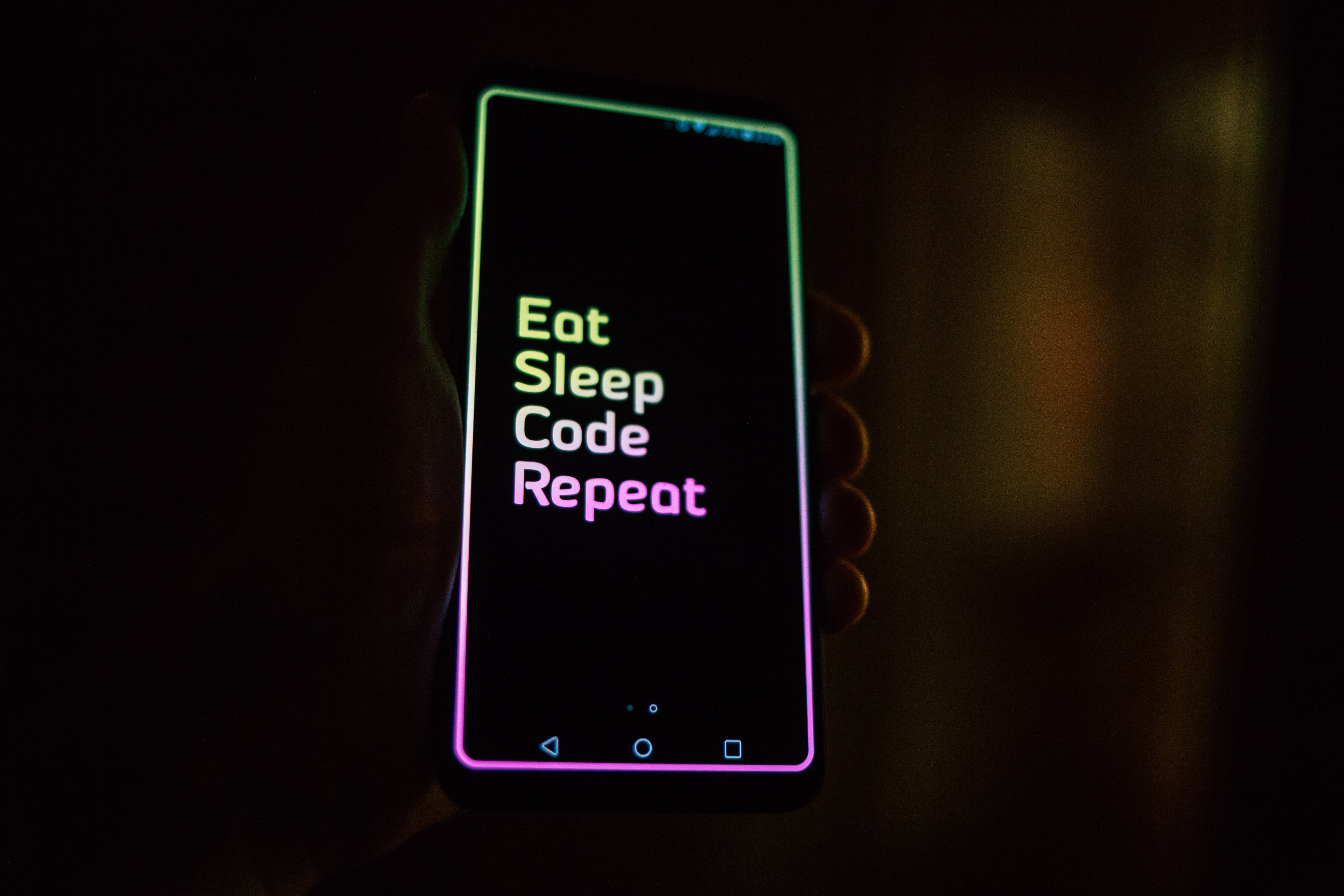 Eat Sleep Code Repeat Image by Roman Synkevych - Unsplash
