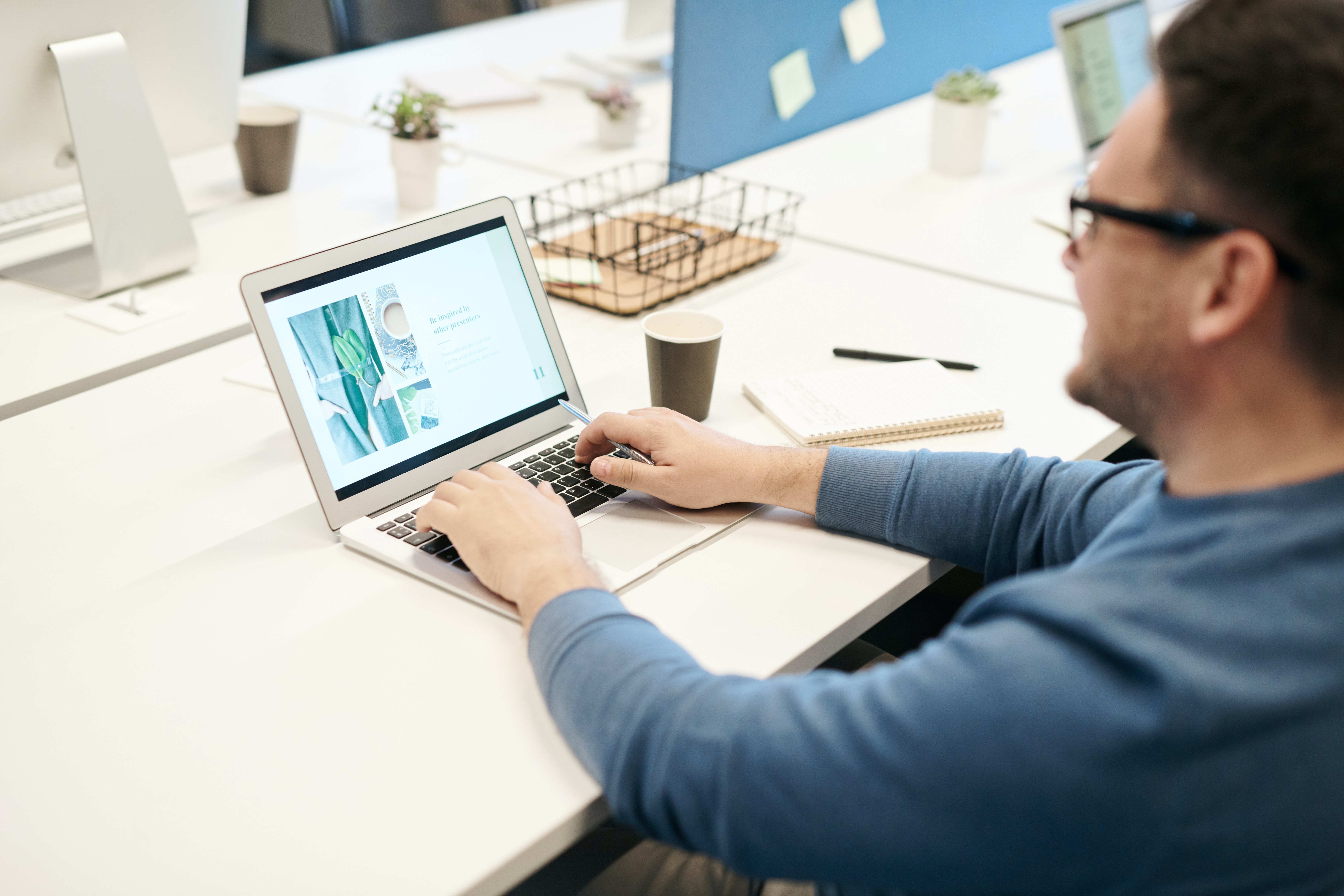 Man Typing - Image by Fauxels on Pexels